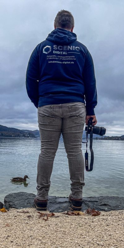 Founder of Scenic Digital at the lake